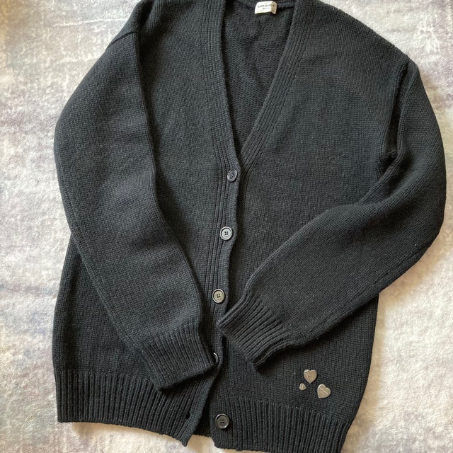 定価22万 サンローランパリ カシミヤ ニットカーディガン ぽっきりSALE