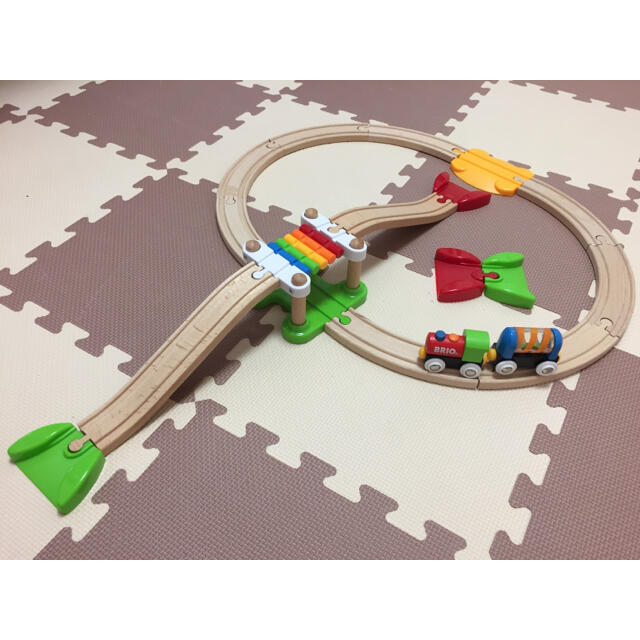 BRIO(ブリオ)の☆hana様ご専用☆【BRIO】マイファースト レールウェイ  ビギナーセット キッズ/ベビー/マタニティのおもちゃ(電車のおもちゃ/車)の商品写真