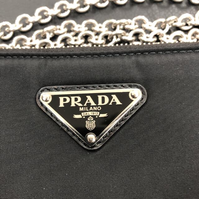 PRADA(プラダ)のmm様専用PRADA プラダ ナイロン チェーン ショルダーバッグ 1BP044 レディースのバッグ(ショルダーバッグ)の商品写真