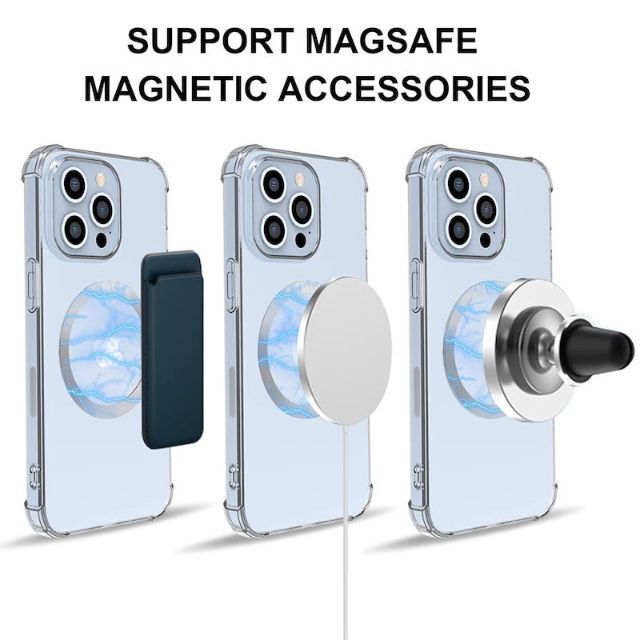 iPhone用 MagSafe対応 ワイヤレス充電 マグネットリング【郵便発送】 スマホ/家電/カメラのスマホアクセサリー(その他)の商品写真