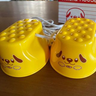 ポックリ　幼児　知育玩具　プラスチック　犬(知育玩具)