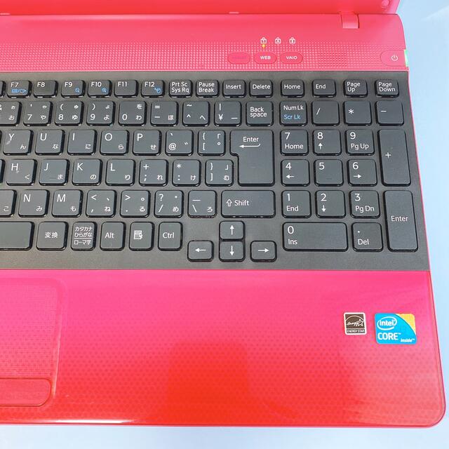 可愛いピンクVAIO♡すぐ使えるノートパソコン✨カメラ付で在宅ワークに