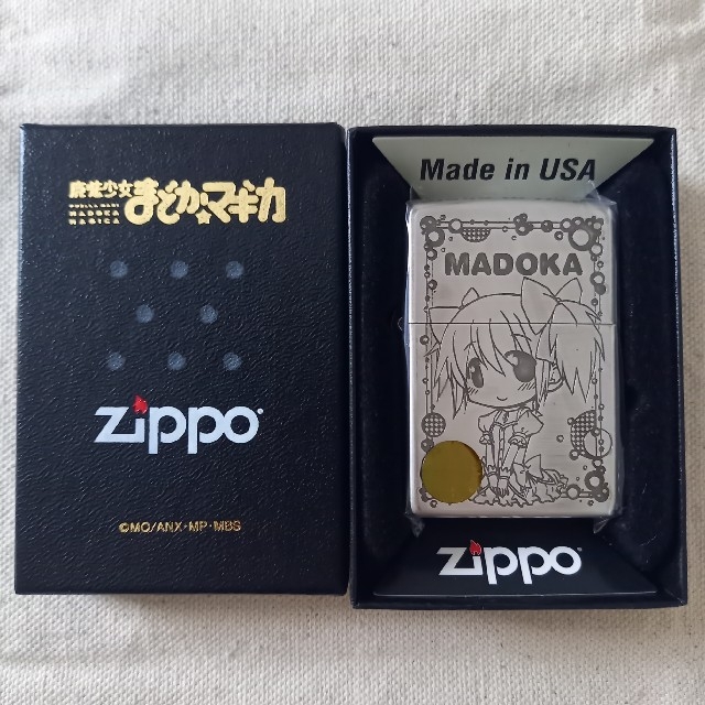 【新品未開封】魔法少女まどか☆マギカ 鹿目まどか ZIPPO ライター