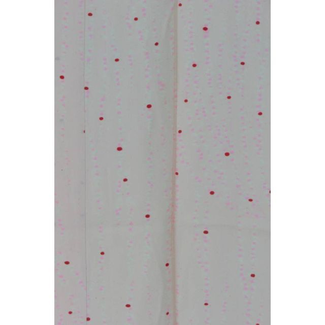 Ｓお仕立て上がり正絹長襦袢　薄ピンク地に幾何学模様 レディースの水着/浴衣(着物)の商品写真