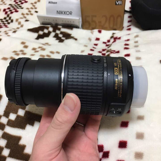 Nikon(ニコン)のNIKON 一眼レフレンズ 50mm-200mm スマホ/家電/カメラのカメラ(レンズ(ズーム))の商品写真