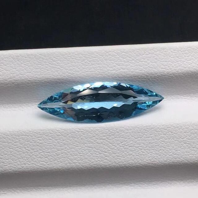 4.16ct 天然無処理 サンタマリア アクアマリン ルースの+