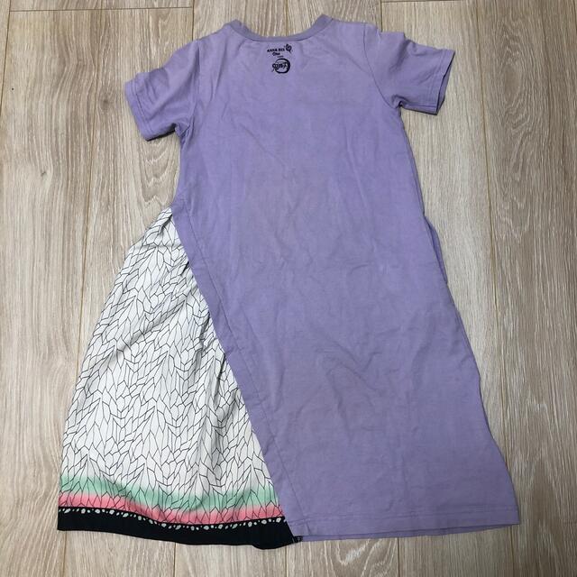 ANNA SUI mini(アナスイミニ)の鬼滅の刃×アナスイミニ　ワンピース 140 キッズ/ベビー/マタニティのキッズ服女の子用(90cm~)(ワンピース)の商品写真