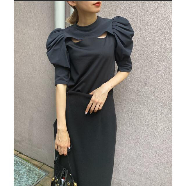 Ameri VINTAGE - 3WAY PUFF LAYERED TOP 新作新品の通販 by uka's shop ... 3WAY PUFF LAYERED TOP 新作新品