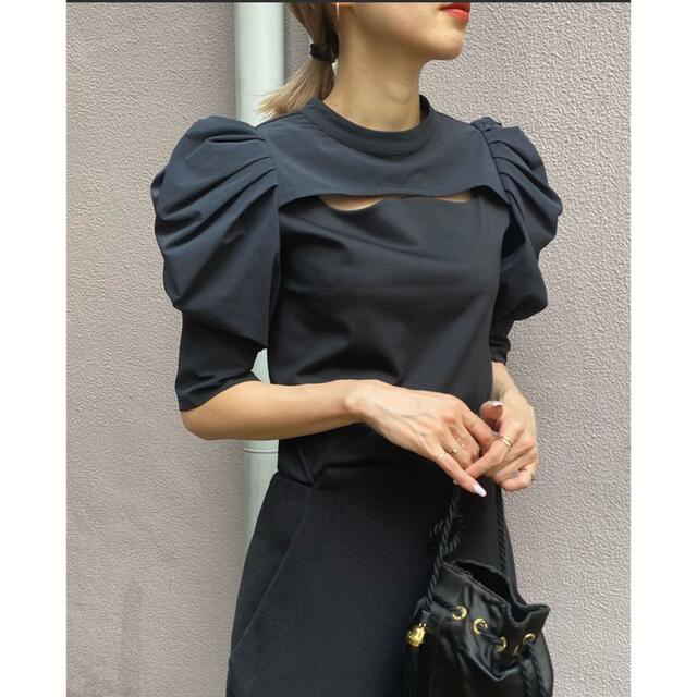 Ameri VINTAGE - 3WAY PUFF LAYERED TOP 新作新品の通販 by uka's shop ... 3WAY PUFF LAYERED TOP 新作新品