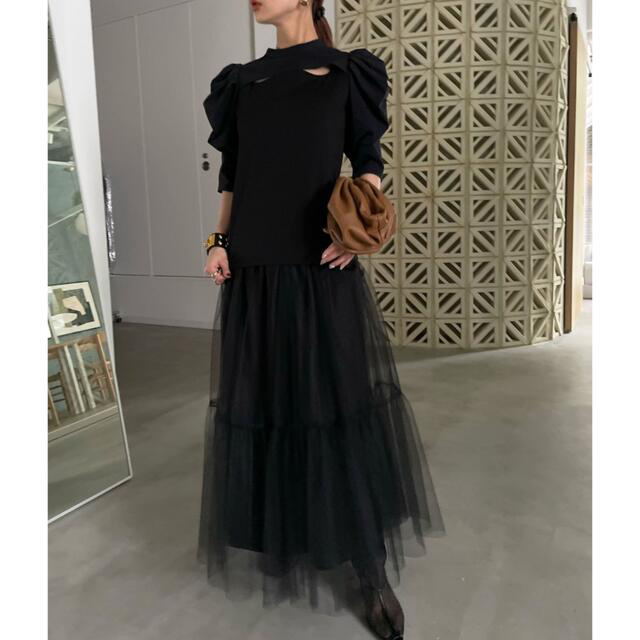 Ameri VINTAGE - 3WAY PUFF LAYERED TOP 新作新品の通販 by uka's shop ... 3WAY PUFF LAYERED TOP 新作新品