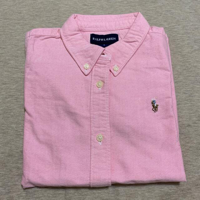 Ralph Lauren(ラルフローレン)の美品　ラルフローレン　長袖シャツ　120cm  子供服　4 キッズ/ベビー/マタニティのキッズ服女の子用(90cm~)(ブラウス)の商品写真