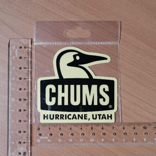 CHUMS(チャムス)の✨送料無料✨チャムス　ステッカー　ホワイト×ブラック　２枚セット スポーツ/アウトドアのアウトドア(その他)の商品写真