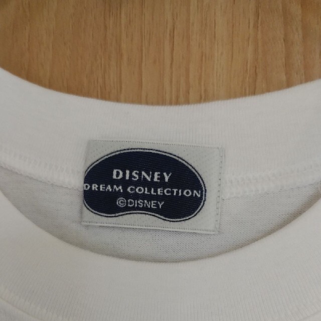 Disney(ディズニー)のディズニー　半袖　Tシャツ　M～L　レディース　メンズ　白　刺繍 レディースのトップス(Tシャツ(半袖/袖なし))の商品写真