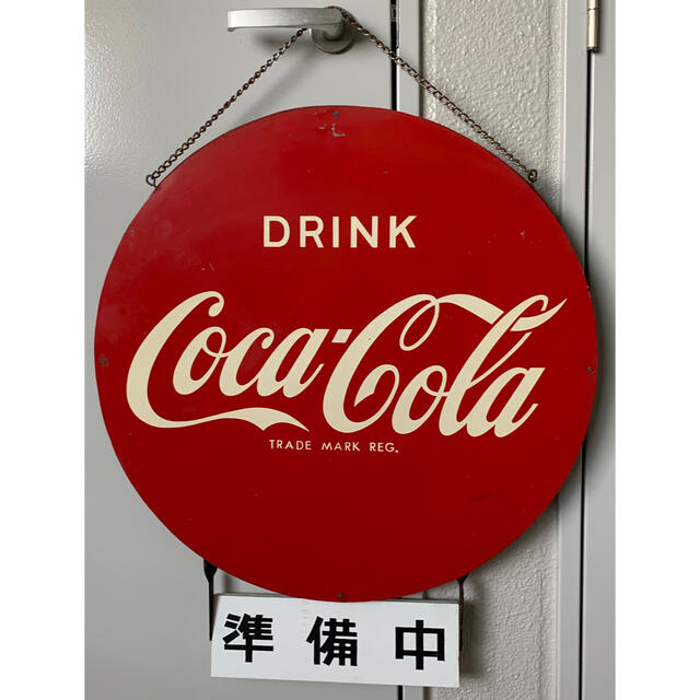 オンライン特販 コカ・コーラ　木製看板 雑貨