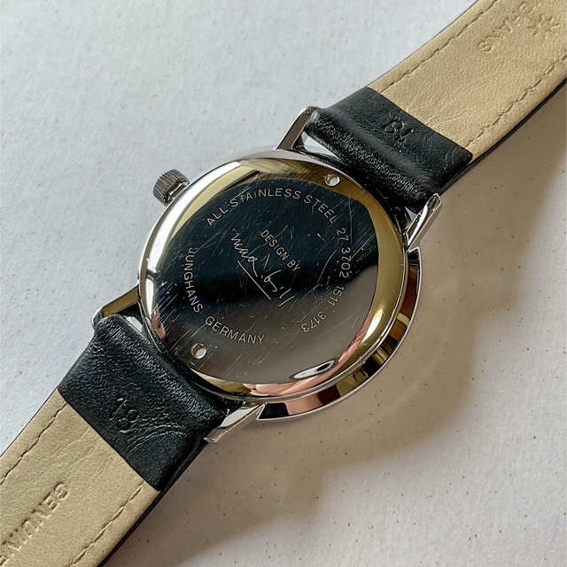 JUNGHANS(ユンハンス)のJUNGHANS 機械式 腕時計 Max Bill 027/3702.00 メンズの時計(腕時計(アナログ))の商品写真