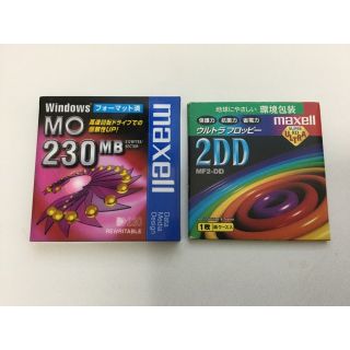 マクセル(maxell)のMaxell MO とMF2-DD(PC周辺機器)