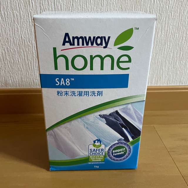 Amway(アムウェイ)のAmway アムウェイ ＳＡ８ 粉末洗濯用洗剤 １ｋｇ インテリア/住まい/日用品の日用品/生活雑貨/旅行(洗剤/柔軟剤)の商品写真