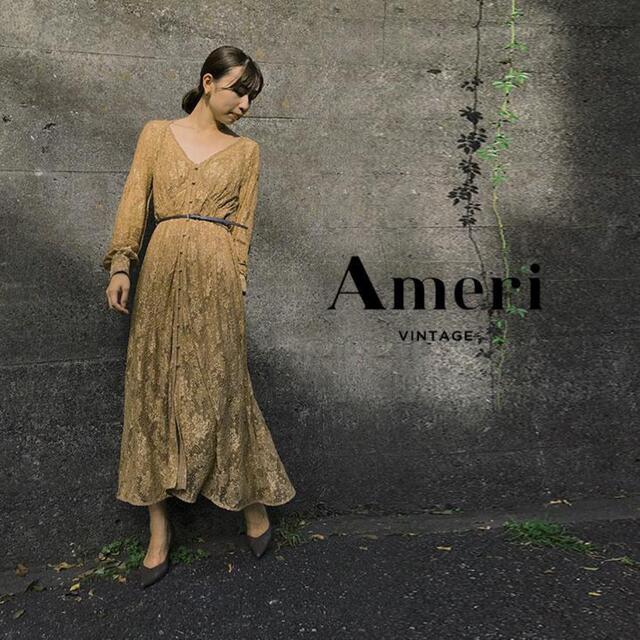 ameri 2way layla lace dressワンピース