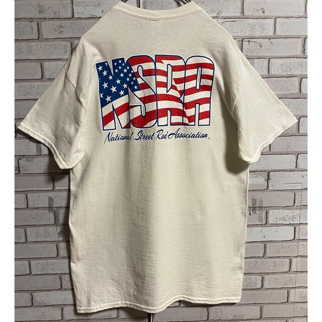 GILDAN - 90s 古着 ギルダン バックプリント Tシャツ ビッグシルエット