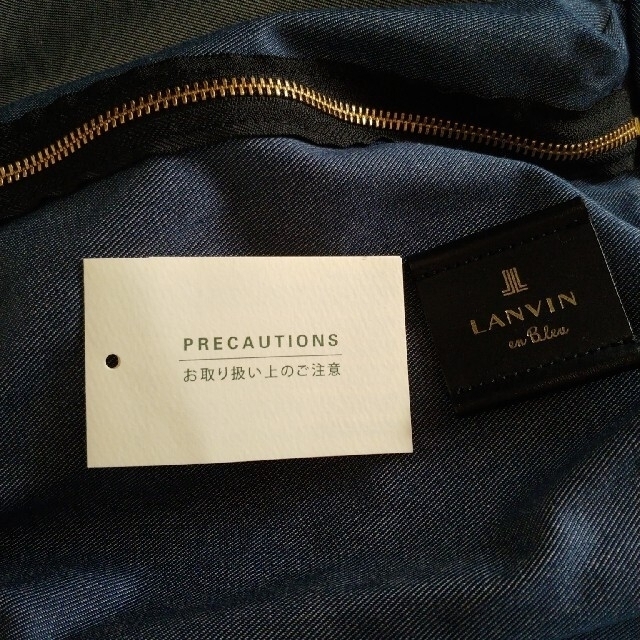 LANVIN en Bleu(ランバンオンブルー)の最終値下げ　美品　ランバンオンブルー　リュック　トロカデロ レディースのバッグ(リュック/バックパック)の商品写真