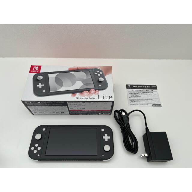 【美品】Nintendo Switch Lite グレー