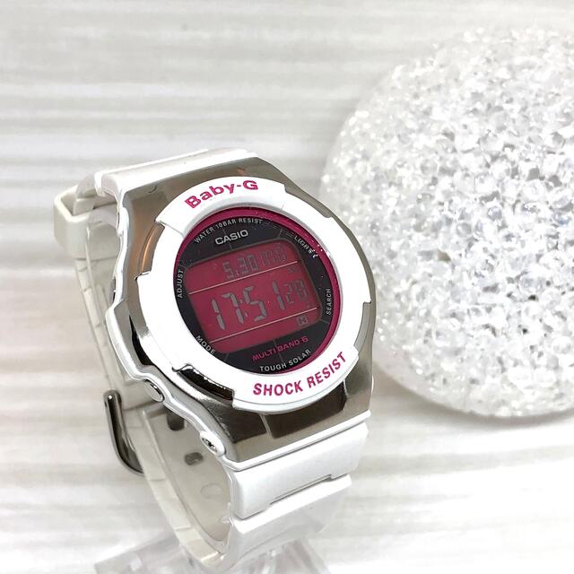 Baby-G(ベビージー)の【CASIO BABY-G BGD-1300】【電波ソーラー】【動作ok】 レディースのファッション小物(腕時計)の商品写真