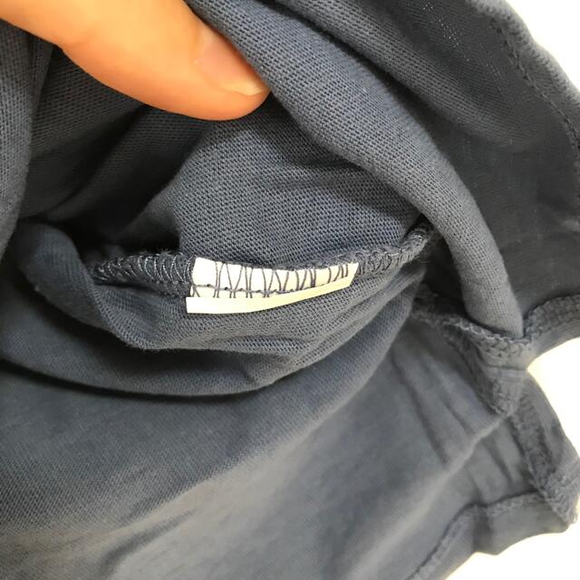 ZARA KIDS(ザラキッズ)のzara ザラ ポケット付きノースリーブTシャツ タンクトップ ブルー86cm キッズ/ベビー/マタニティのベビー服(~85cm)(Ｔシャツ)の商品写真