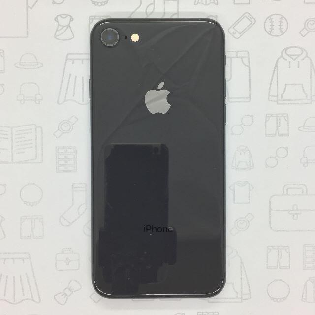 iPhone(アイフォーン)の【B】iPhone 8/64GB/356096091899664 スマホ/家電/カメラのスマートフォン/携帯電話(スマートフォン本体)の商品写真