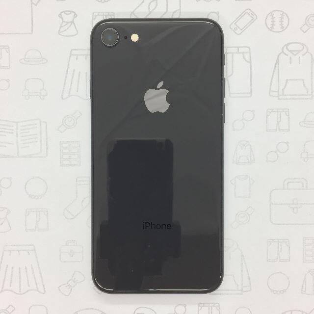 iPhone(アイフォーン)の【B】iPhone 8/64GB/356096091795037 スマホ/家電/カメラのスマートフォン/携帯電話(スマートフォン本体)の商品写真