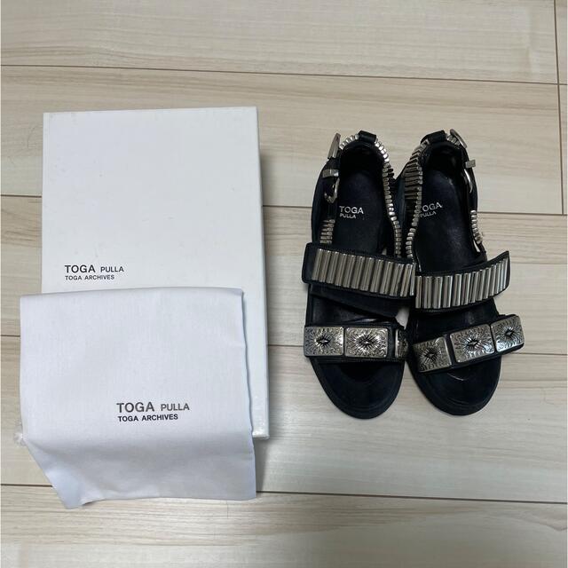 TOGA(トーガ)のTOGA PULLA METAL SNEAKER SANDAL レディースの靴/シューズ(サンダル)の商品写真