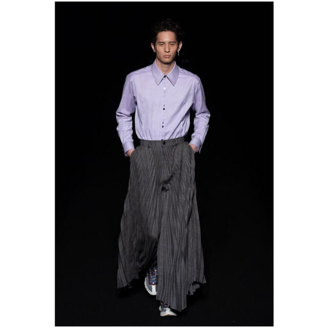 パンツHARUKI SHIMAMURA PLEATED TROUSER