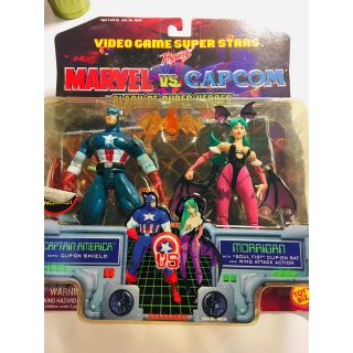 マーベル(MARVEL)のMARVEL VS CAPCOM USAバージョン 3種 ブリスター フィギュア(ゲームキャラクター)