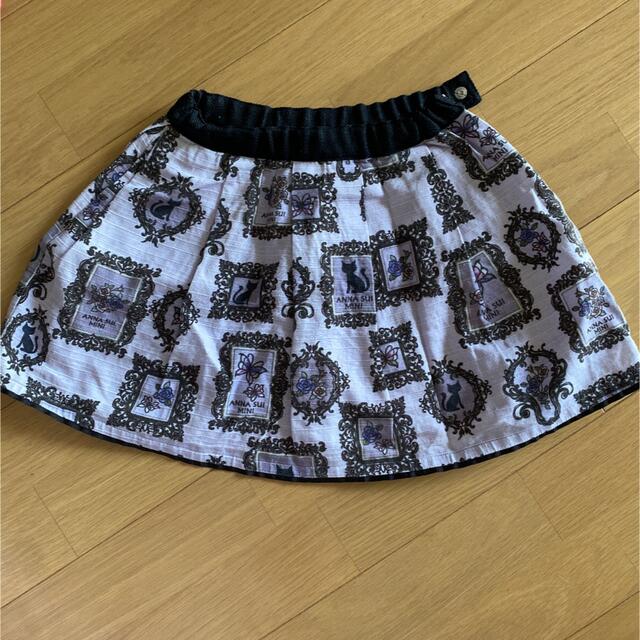 ANNA SUI mini(アナスイミニ)のアナスイミニ　120 キッズ/ベビー/マタニティのキッズ服女の子用(90cm~)(スカート)の商品写真