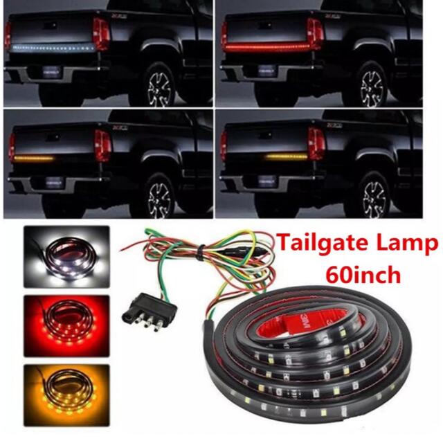 LED テールゲートバー テールライト 150cm SUV トラック アメ車 自動車/バイクの自動車(汎用パーツ)の商品写真