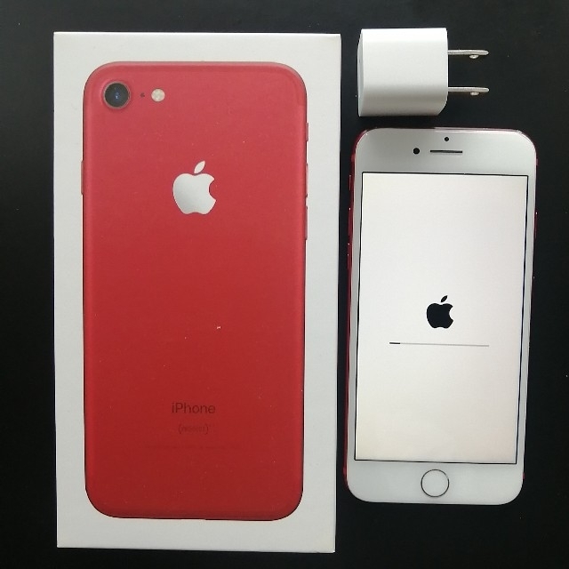 【美品】iPhone7 128GB 本体(SIMフリー) PRODUCT RED