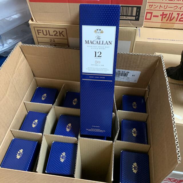 サントリー(サントリー)のマッカラン12年　ダブルカスク　12本セット 食品/飲料/酒の酒(ウイスキー)の商品写真