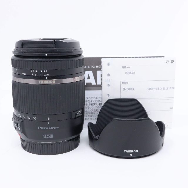 TAMRON 18-270mm F3.5-6.3 DiII VC PZD TS 最新のデザイン スマホ/家電