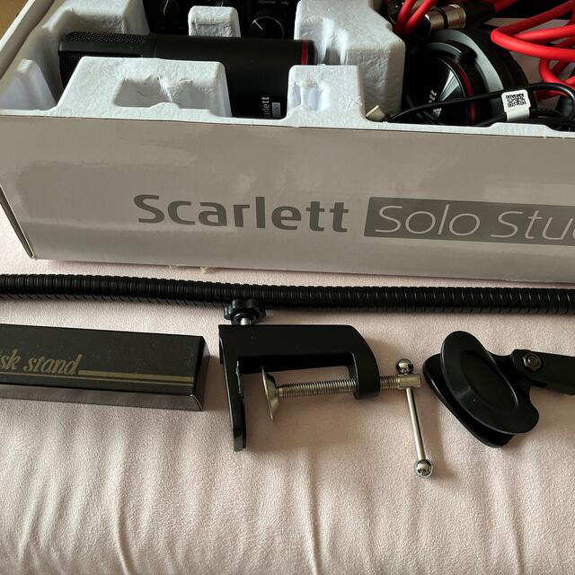 Focusrite Scarlett Solo オーディオインターフェース 楽器のDTM/DAW(オーディオインターフェイス)の商品写真