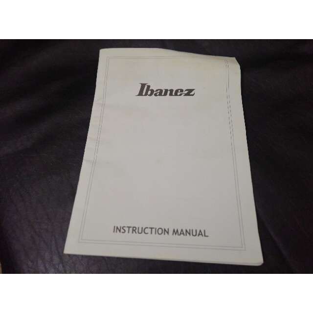 Ibanez(アイバニーズ)のINSTRUCTION MANUAL 2012 楽器のギター(その他)の商品写真