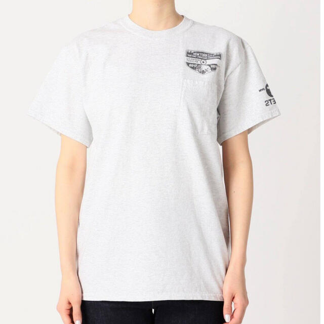 FRAMeWORK(フレームワーク)の専用 フレームワーク　NYC PRINT Tシャツ　グレー レディースのトップス(Tシャツ(半袖/袖なし))の商品写真