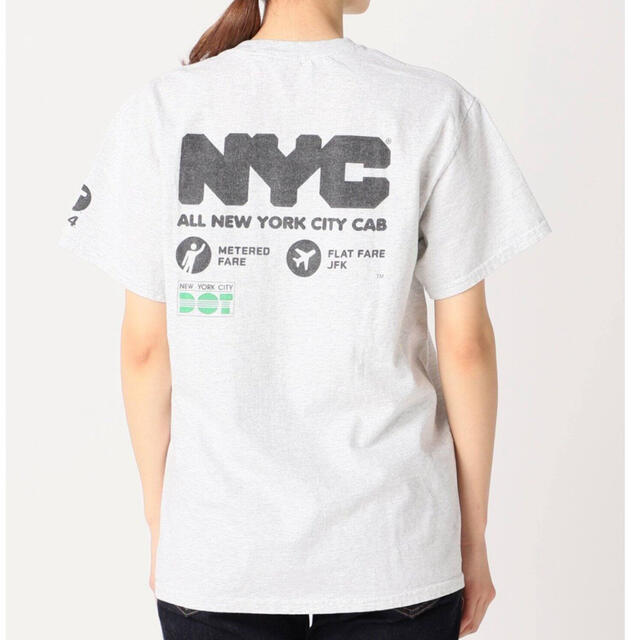 FRAMeWORK(フレームワーク)の専用 フレームワーク　NYC PRINT Tシャツ　グレー レディースのトップス(Tシャツ(半袖/袖なし))の商品写真