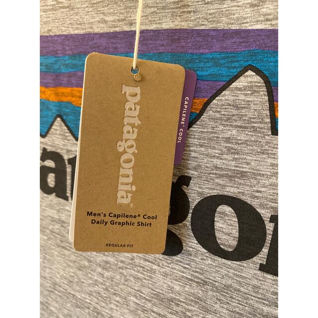 patagonia(パタゴニア)のパタゴニア　キャプリーン・クール・デイリー・グラフィックTシャツ メンズのトップス(Tシャツ/カットソー(半袖/袖なし))の商品写真