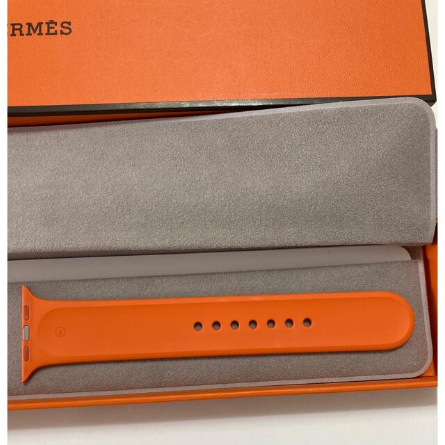 Hermes(エルメス)のApple Watch HERMES スポーツバンド　ラバーベルト　42m メンズの時計(ラバーベルト)の商品写真