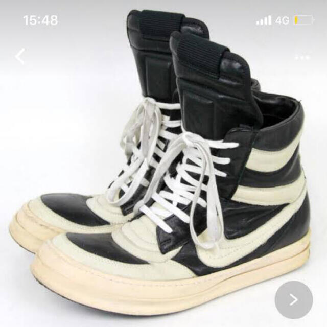 Rick Owens(リックオウエンス)の※求※ rick owens スニーカー　dunk 初期 メンズの靴/シューズ(スニーカー)の商品写真