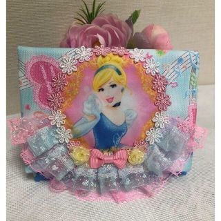 ディズニー♡プリンセス♡シンデレラ　移動ポケット　お着替え袋(外出用品)