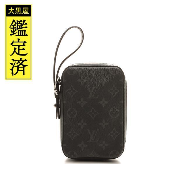 LOUIS VUITTON　ボックスクラッチ　モノグラム・エクリプス　【474】