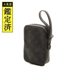 LOUIS VUITTON ボックスクラッチ モノグラム・エクリプス 【474】