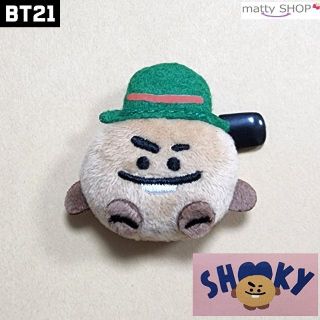 ビーティーイシビル(BT21)のBT21 ふわふわバッジ SHOOKY(その他)