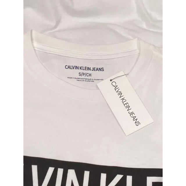 Calvin Klein(カルバンクライン)のCALVIN KLEIN JEANS カルバンクラインジーンズ　Tシャツ　半袖 メンズのトップス(Tシャツ/カットソー(半袖/袖なし))の商品写真