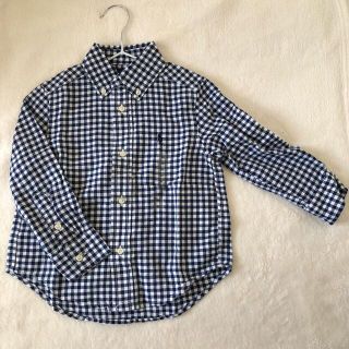 ラルフローレン(Ralph Lauren)の新品未使用 ラルフローレン チェックシャツ 長袖 90cm(ブラウス)